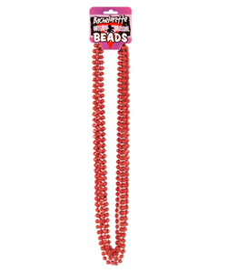 Bachelorette Red Metallic Beads[EL-7860-20]