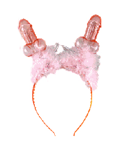 Bachelorette Blink N Wiggly Penis Tiara[EL-7860-29]