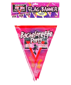 Bachelorette Outta Control Flag Banner[EL-7860-42]