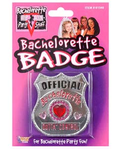 Official Bachelorette Party Outta Control Badge[EL-7860-61]