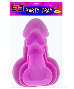 Bachelorette Penis Party Trays[EL-7860-69]