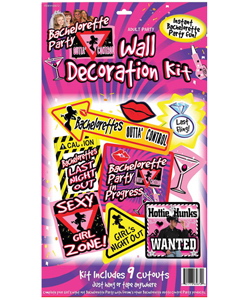 Bachelorette Wall Decoration Kit[EL-7860-75]