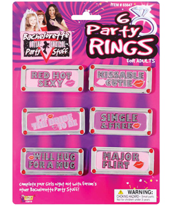 Bachelorette Party Bling Rings[EL-7860-77]