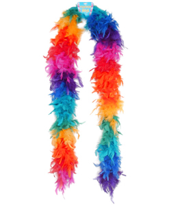 Rainbow Feather Boa[EL-8302-22]