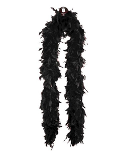 Black Heavy Weight Chandelle Boa[EL-8303-01]