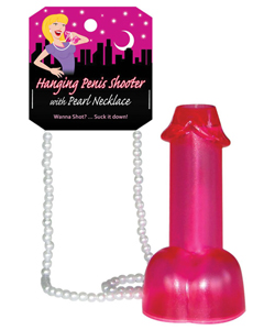 Pearl Necklace Hanging Penis Shooter[EL-8391-31]