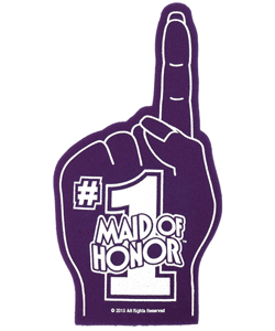 Number 1 Maid of Honor Foam Hand[EL-8607-04]