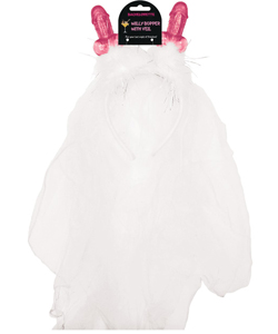 Non-Flash Willy Headband with Veil[EL-8609-03]