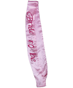 Bride to Be Pink Flashing Sash[EL-8609-12]