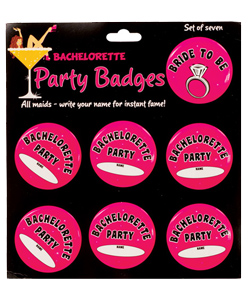 Bachelorette Party Badges[EL-8609-20]
