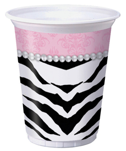 Zebra Pearl Cups[EL-8611-07]