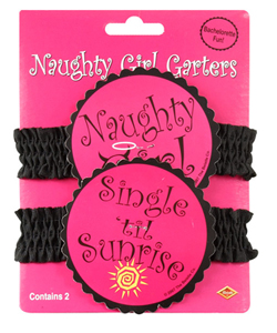 Bachelorette Fun Party Garters Naughty Girl[EL-8630-04]