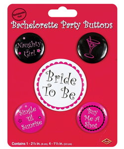 Bachelorette Party Buttons[EL-8630-22]