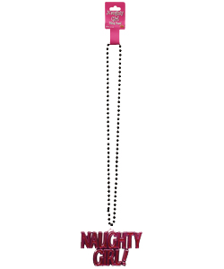 Naughty Girl Bead Necklace[EL-8630-24]