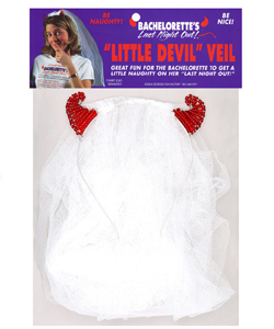 Bachelorette Little Devil Veil[G0166]
