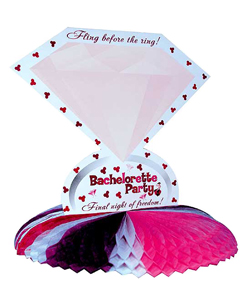 Bachelorette Party Diamond Ring Centerpiece[HP2504]