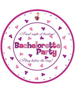 Bachelorette Party 10 Inch Plates[HP2507]