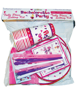 Bachelorette Party Table Place Setting Kit[HP2518]