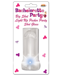 Bachelorette Big Shot Light Up Shot Glass[HP2546]