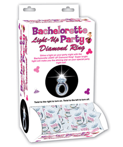 Bachelorette Party Light Up Diamond Ring[HP2703-D]