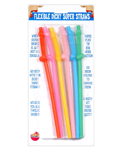Flexible Dicky Super Straws[HTP2289]