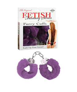 Purple Furry Handcuffs[PD3804-12]