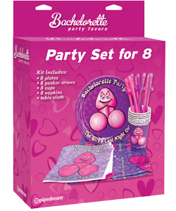 Bachelorette Happy Pecker Party Set[PD6025-00]