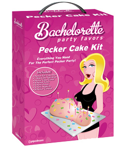 Bachelorette Party Pecker Cake Kit[PD6043-00]