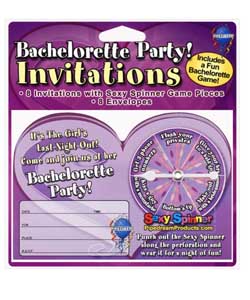 Bachelorette Party Spinner Invitations[PD6072-00]