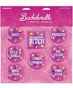 Bachelorette Party Buttons[PD6140-00]