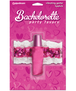 Bachelorette Vibrating Lipstick Garter[PD6507-00]