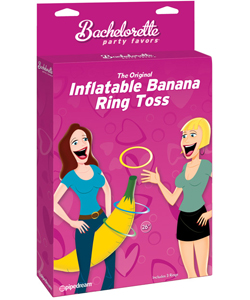 Bachelorette Inflatable Banana Ring Toss Game[PD8211-00]
