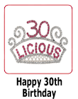 30th Birthday Party Novelty Supplies
