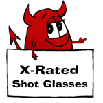 Adult X-Rated Shot Glasses  From NawtyThings.com