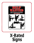 X-Rated Signs