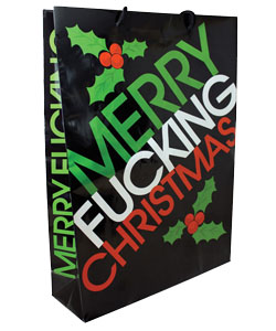 Merry Fucking Christmas Gift Bag  [ EL-5990-423 ]