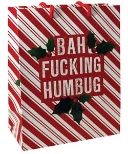 Bah Fucking Humbug Gift Bag [EL-5990-424]