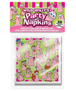 Wild Willys Trivia Napkins[EL-6068-62]