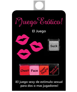 Juego Erotico Dice Game in Spanish[EL-6238SP]