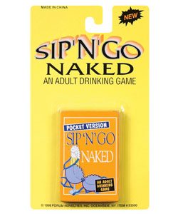 Sip And Go Naked Card Game[EL-6337]