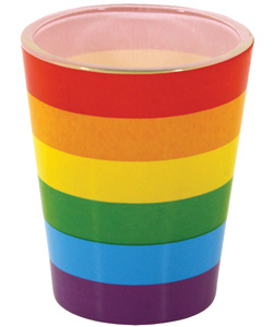 Rainbow Shot Glass [EL-7104-839]