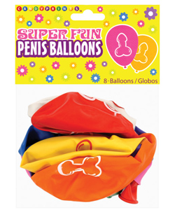 Superfun Penis Balloons [EL-7105-05]