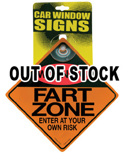 Warning Fart Zone [EL-7103-214]