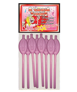 Vagina Straws [EL-7618-100PNK]