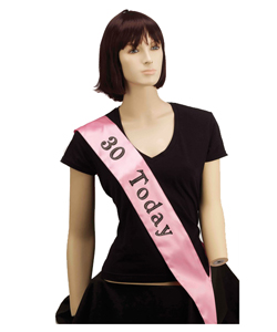 30 Today Sash Pink[EL-7856-08]