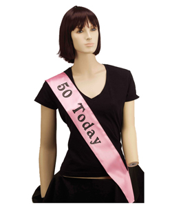 50 Today Sash Pink[EL-7856-10]