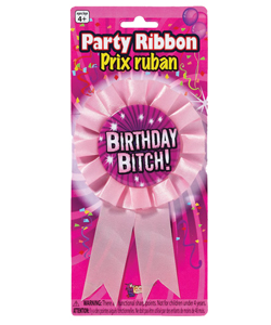Birthday Bitch Party Ribbon[EL-7856-12]
