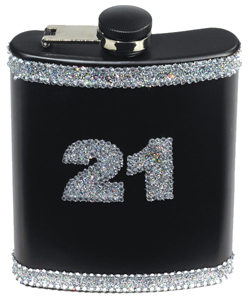 21 Birthday Flask[EL-7856-15]