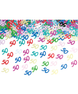 Confetti Number 50[EL-7856-22]