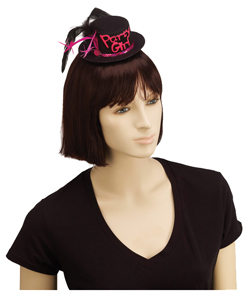 Party Girl Mini Hat Hair Clip[EL-7857-01]